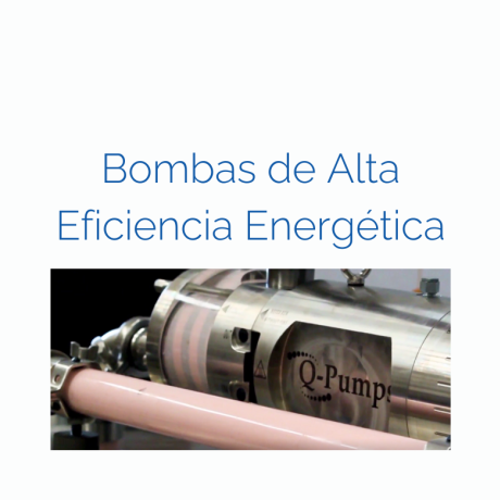 Bombas de Alta Eficiencia Energética para la Industria Alimentaria 